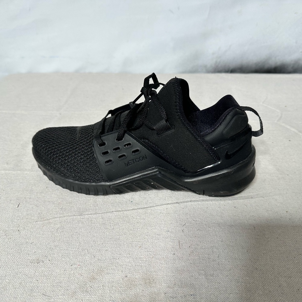 Nike Free X Metcon 2 Men’s Size 8.5 Triple Black Training Shoes Sneakers